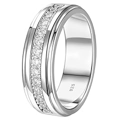 14 Moissanite Stones White Gold