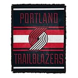 Northwest NBA Portland Trail Blazers Nose Tackle Woven Jacquard Throw 46" W x 60" L Blanket