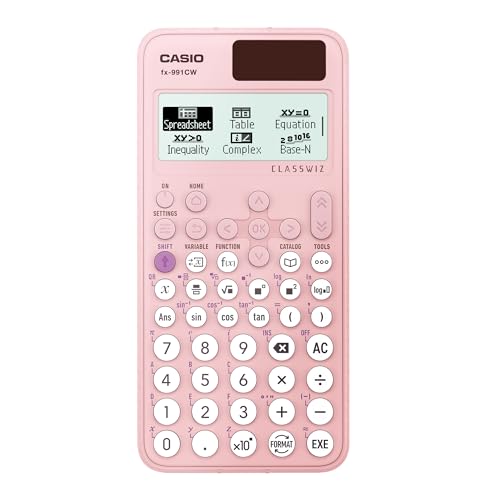 Image of Casio ClassWiz Standard Scientific Calculators FX-991CW-PK-W-DT