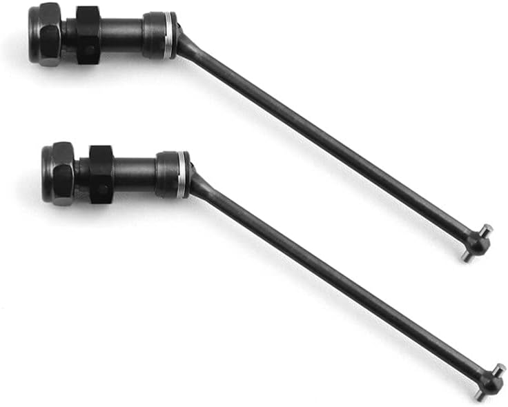 Eje de transmisión de Metal CVD EA1061 para JLB Racing Cheetah 11101 21101 J3 Speed 1/10, accesorios de coche RC, 2 piezas - (Color: Black)