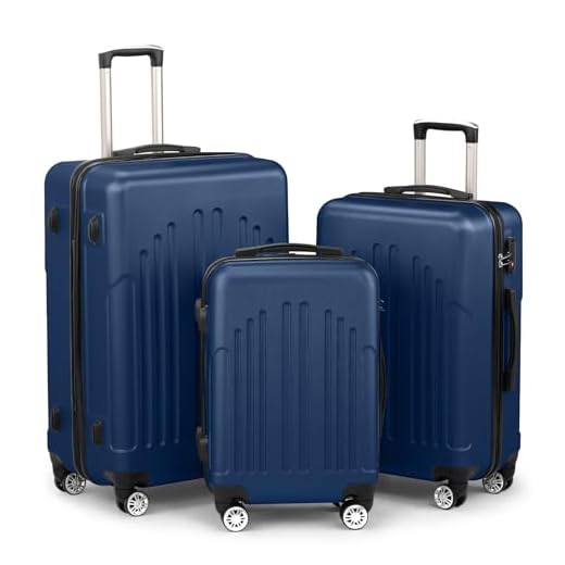 WZONICE98 Hardside Luggage Set with TSA Lock