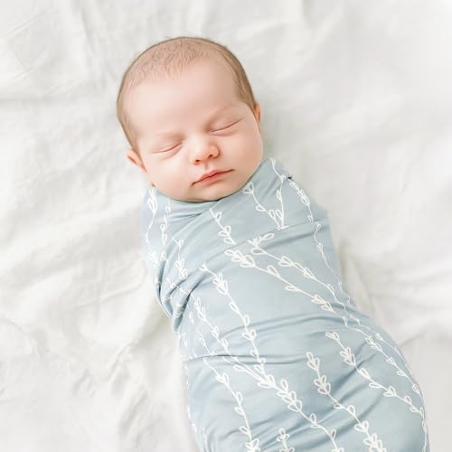 Image of GRSSDER Baby Blankets Super Soft Jersey Knit Swaddle Blanket for Baby Girls and Boys, Double Layer Receiving Blankets 34 x 44 Inches, Extra Large for Baby Swaddling, Sea Fish
