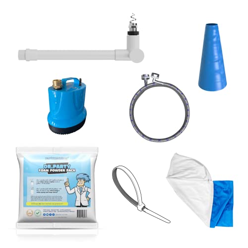 Partymachines DIY Foam Cannon Machine Kit - Provide Your own 18\" Fan to Make a Large Foam Shooting Cannon and Foam Machine