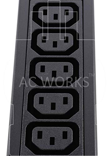 PDU Power Strip IEC C14 Inlet to, 5 IEC C13, Sheet F with GROUNDING miniatura 4