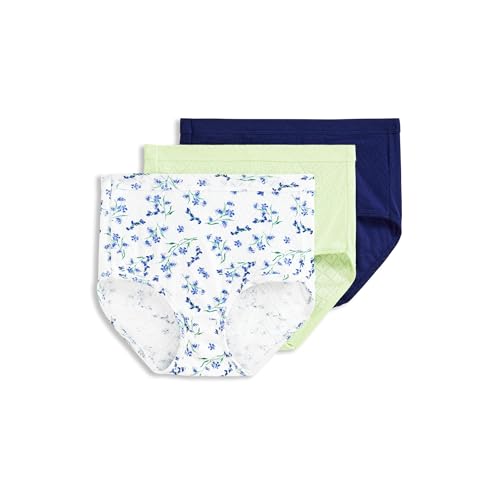 Image of Jockey Women's Underwear 100% Cotton Elance Breathe Brief - 3 Pack