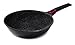 Baumalu 383610 Poêle Wok 28 cm Granit Pro, Aluminium forgé, Noir 33 x 30 x 8,5 cm