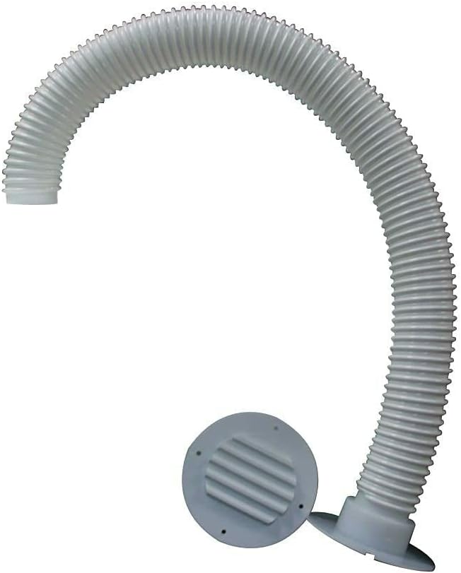 30" Battery Box Vent Accessory Kit, White