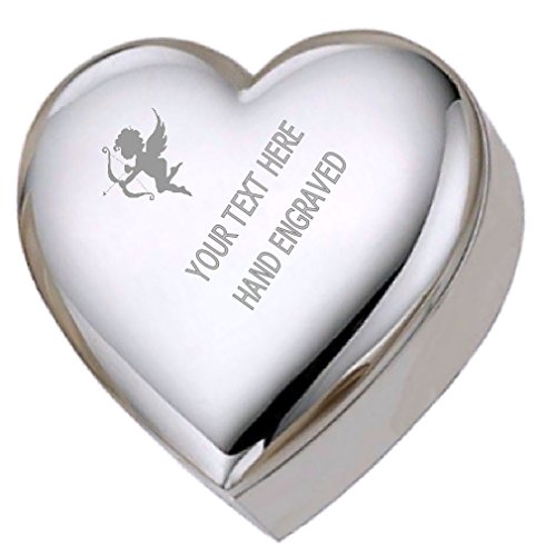 Boîte à bijoux personnalisée Cupidon : le cadeau gravé romantique pour la Saint-Valentin