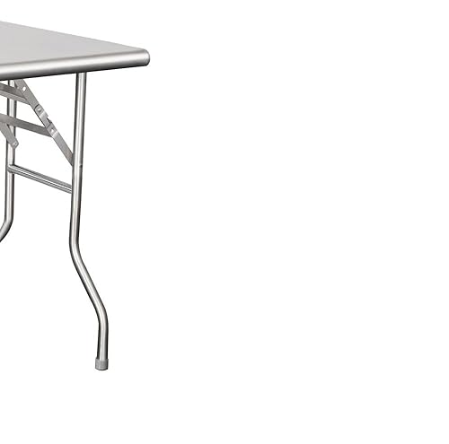 Amazon.com: HARDURA Folding Stainless Steel Table 30X48 Inches