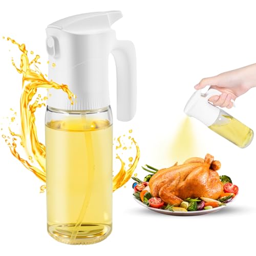Aceitera Spray Pulverizador para cocinar, Pulverizador Aceite Spray de 200 ml, sin BPA, botella pulverizadora de aceite de oliva para cocinar, hornear, ensaladas, barbacoas y mucho más.