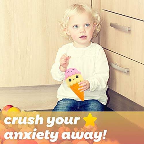 Anboor 9.1 Inches Squishies Jumbo Slow Rising Kawaii Cute Squishies Ice Cream Cone Cake Scented Of Decompression Toys Easter Basket Stuffers #TOP3