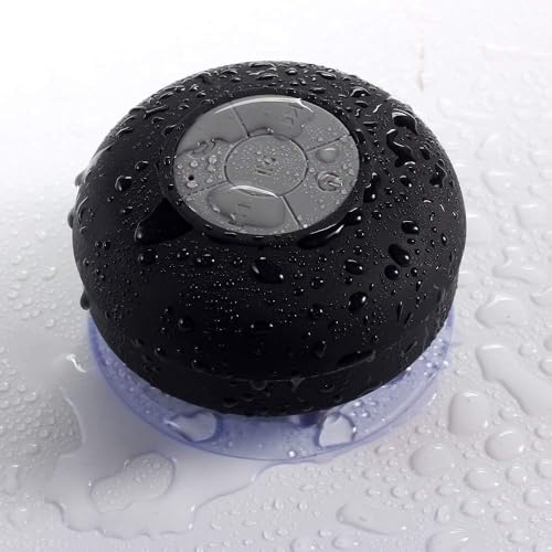 Caixa de Som Bluetooth à Prova D’Água com Ventosa Recarregáv...