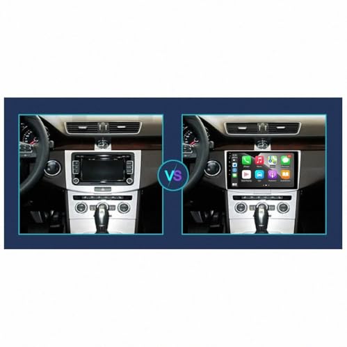 Pantalla Carplay coche inalámbrica para actualizar la radio de tu VW Passat 2