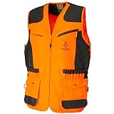 100% polyester Treeland Gilet de chasse Orange T253 (XL)
