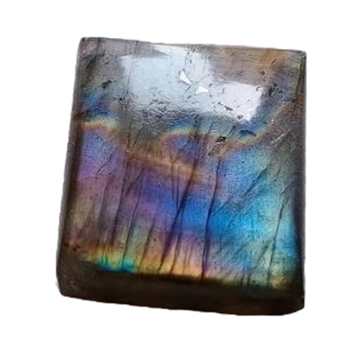 Labradorite de 23mm pour fabriquer vos propres bagues et pendentifs DIY