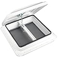 Livpow RV or Trailer Roof Vent - Manual 14" x 14"