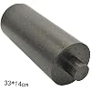 KICHOUSE 1 Set Yoga Pillar Massage Bar Curve Solid Roller Wheel for Muscle Relaxation Fitness and Durable Roller for Relief and Flexibility
