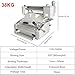 JIQHOHX Wireless Desktop Glue Book Binding Machine, A3 A4 Manual Hot Glue Book Binder, Milling Spine Rougher Binding Machine, 0.1-50mm Binding Thickness, for Paper Books Albums Notebook