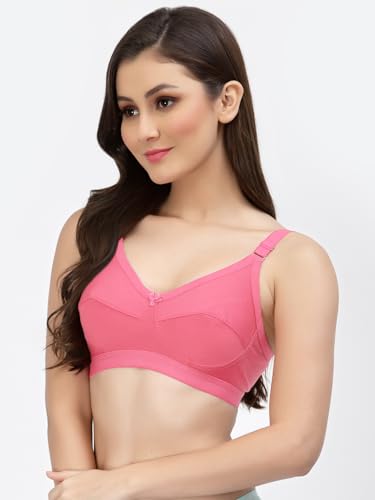 Image of Nuede, Black Seamed Non Padded Minimizer Bra (KamyaBCD-Purple-Black)