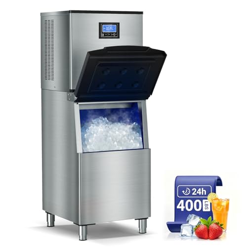SOZT Commercial Ice Maker 400LBS/24H