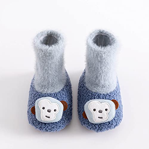 Unisex Toddler Girls Round Toe Slippers Infant Baby Boy Girls Toddlers Indoor Animals Slipper Shoes Antislip Shoes2