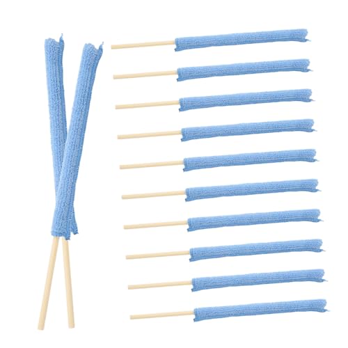 ULTECHNOVO 12-piece Cleaning Brush Set Window Blind Air Conditioning Vent Cleaner Mini Blind Brush for Home Car Maintenance