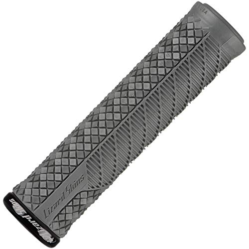 Grips VTT Charger Evo Single Lock-on Graphite pour guidon de vélo tout-terrain