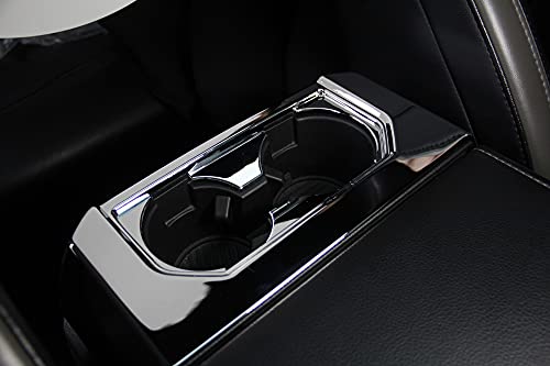 Cubierta cromada para portavasos apoyabrazos Ford F150 F250 miniatura 3