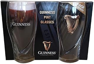 Guinness Harp Glass, Set of 2