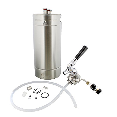 G Francis Keg with Keg Regulator and Beer Dispenser, 128 oz – Portable Keg Draft Beer Dispenser, Portable Beer Dispenser - Thumbnail 2