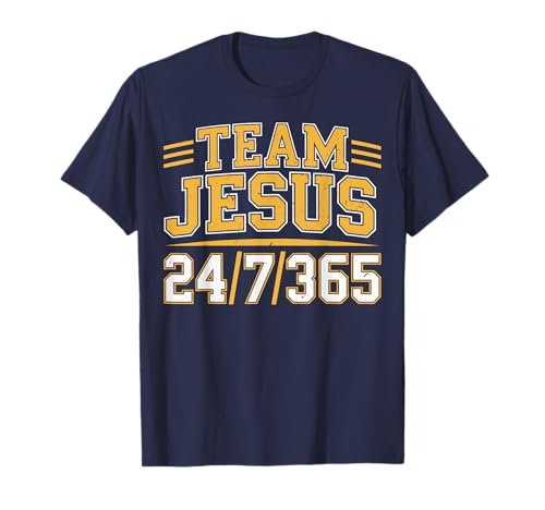 Team Jesus Family Matching Christian Faith Religious Youth T-Shirt