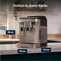 De'Longhi Magnifica Duo – Kaffeevollautomat 20 Getränke Silber – Ansicht 2
