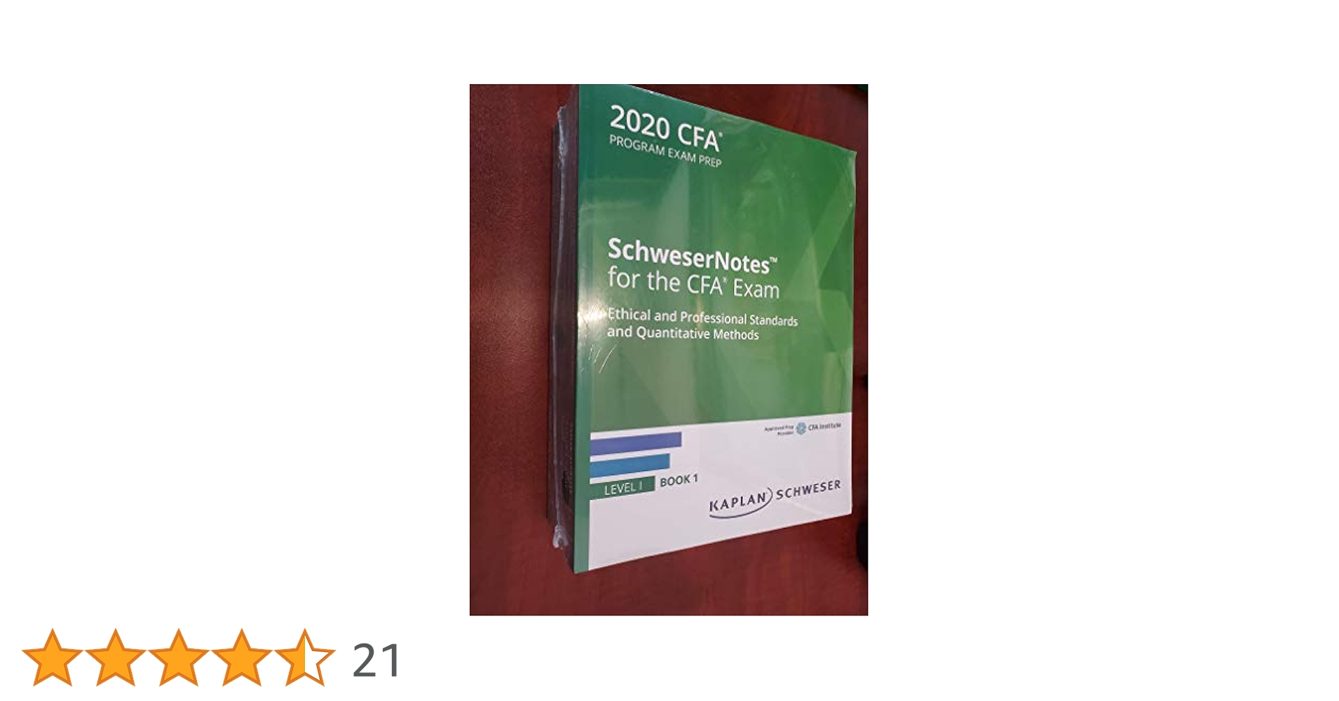 Schweser Notes | CFA Level 1 2022 | 完全新品 2025 CFA Level 1 Exam Prep Kaplan Schweser Notes Mini Books