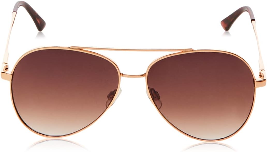 Martha Stewart Women Protective Metal Aviator Pilot Sunglasses
