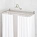 Signature Hardware 466789 60" x 27" Rectangle Brass Shower Rod