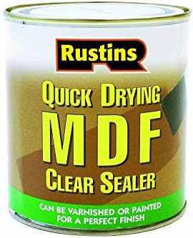 Rustins MDFS250 250ml Quick Dry MDF Sealer - Clear