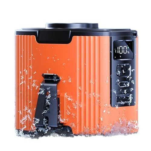 Ventilador de clip de cintura recargable portátil con batería 12000 mAh 3
