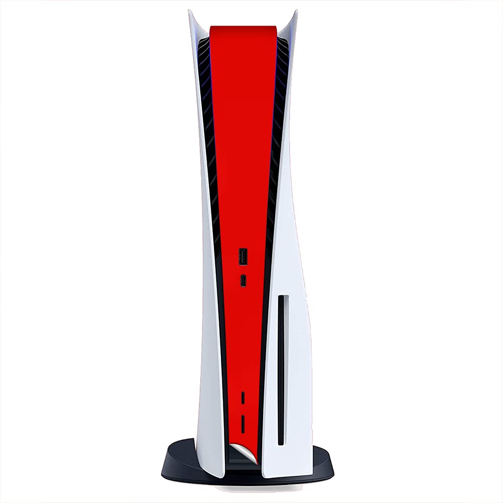 GADGETS WRAP Premium Material Console Skin Vinyl Decal Sticker Compatible with PS5 Disc Edition - Red Glossy (B09GFDLDVB) Amazon Price History, Amazon Price Tracker