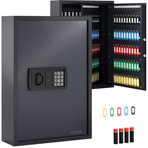 ACROPAQ Schlüsselschrank mit Zahlencode - Für bis zu...