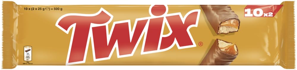 Schokoriegel Mega-Mix 4350g - Mars, Snickers, TWIX - 9 Packungen