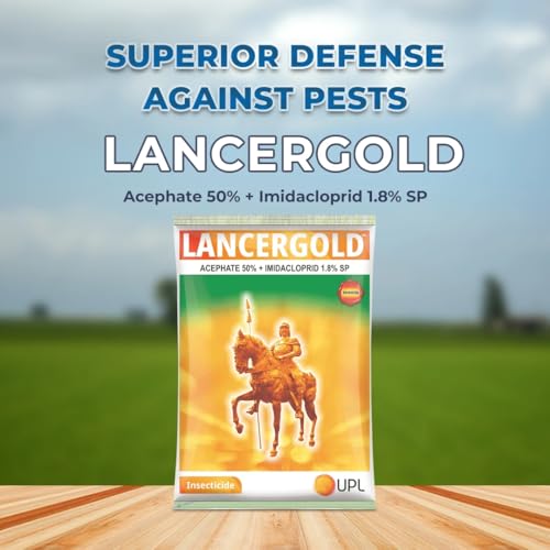 Image of NEW UPL-Lancer-Gold Insecticide - Acephate 50% + Imidacloprid 1.8% SP | Broad Spectrum Contact & Systemic Action for Cotton, Paddy & Vegetables (300)