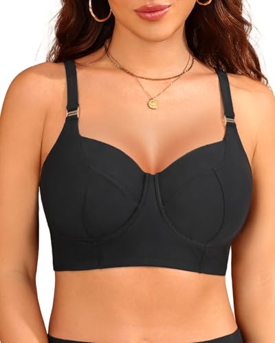 Women Underwire Bikini top Only - Longline Push Up Bathing Suit Top Bra Swim Tops 2025 Swimsuit Tops3