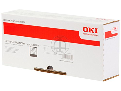 Toner black OKI MC 780 dnf 45396304 pour remplacer votre encre épuisée
