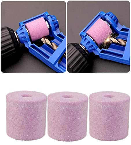 Image of GTC Portable Diamond Drill Bit Sharpener Powered Stone Parts Corundum Grinding Wheel for Iron-Based Drill Bits (Stone Only) (3)
