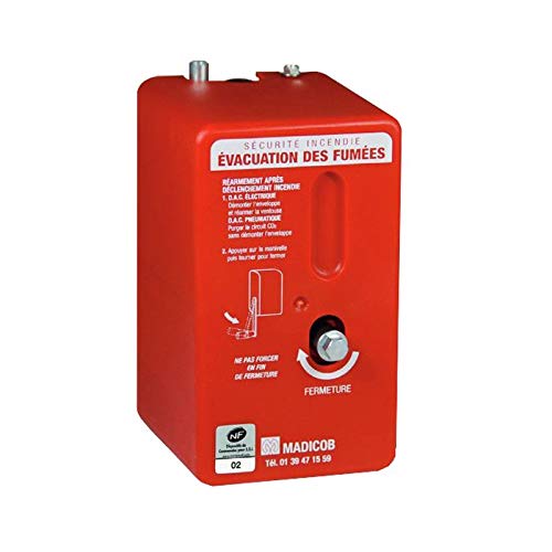 Treuil modulaire DAC rouge capot plastique