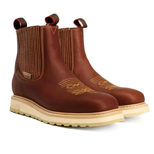 Ultra Flex Double Density Lightweight Men Work Boots - Full Grain Leather, All Around Work2