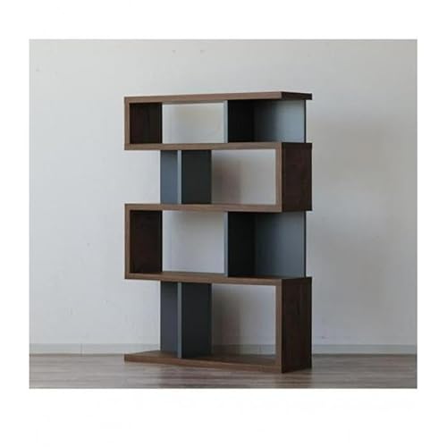 ラック 本棚 シェルフ オープン 収納 ディスプレイラック ブラウン