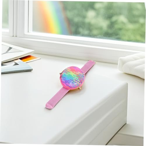 2pcs Slap Bracelet Purse for Boys and Girls Sequin Snap Wristband Wallets Unique Accessory for Birthday Parties and School Classroom Rewards4