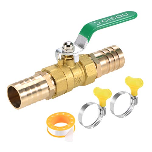 Válvula de latón de 25mm de alta durabilidad con accesorios de sellado hermético