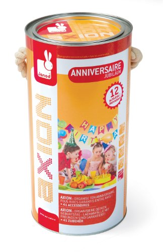 Décoration de Fête Janod J03255 Axion Anniversaire pour offrir à un enfant